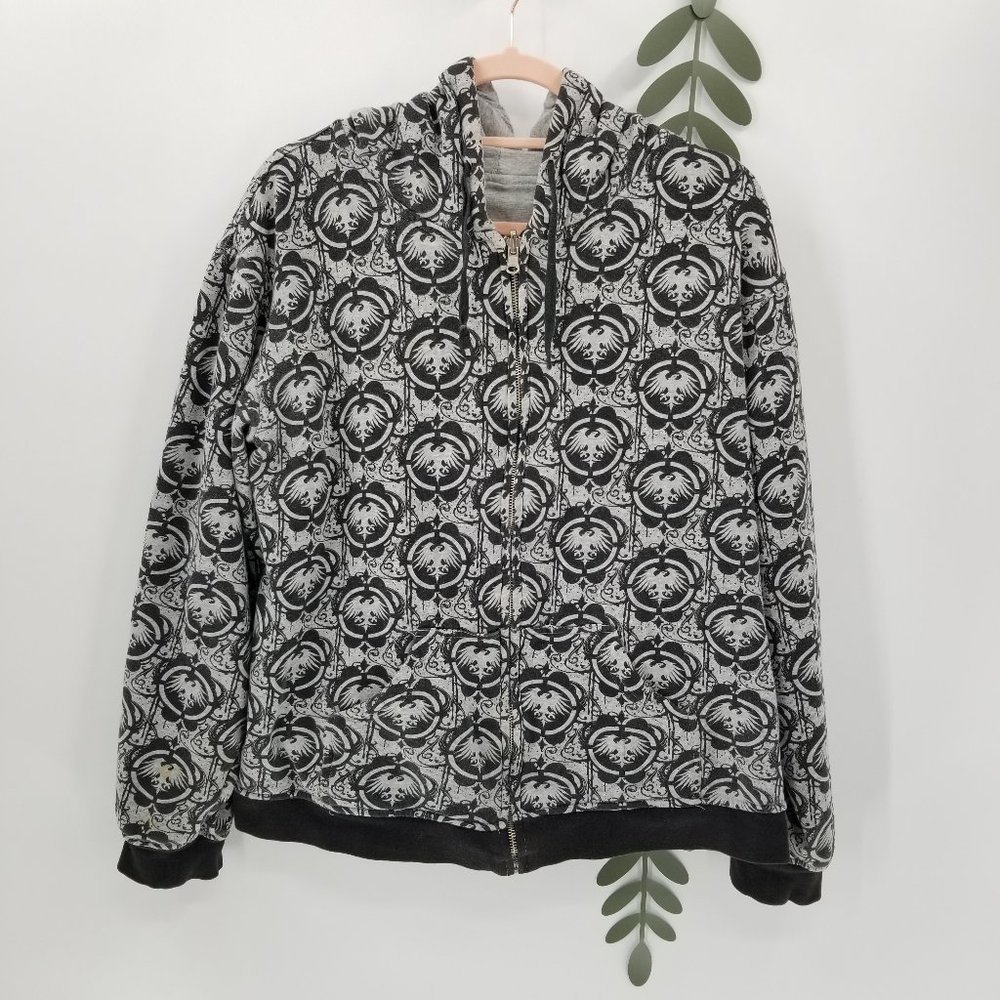 Vintage Reversible Never Summer Zip Up Hoodie